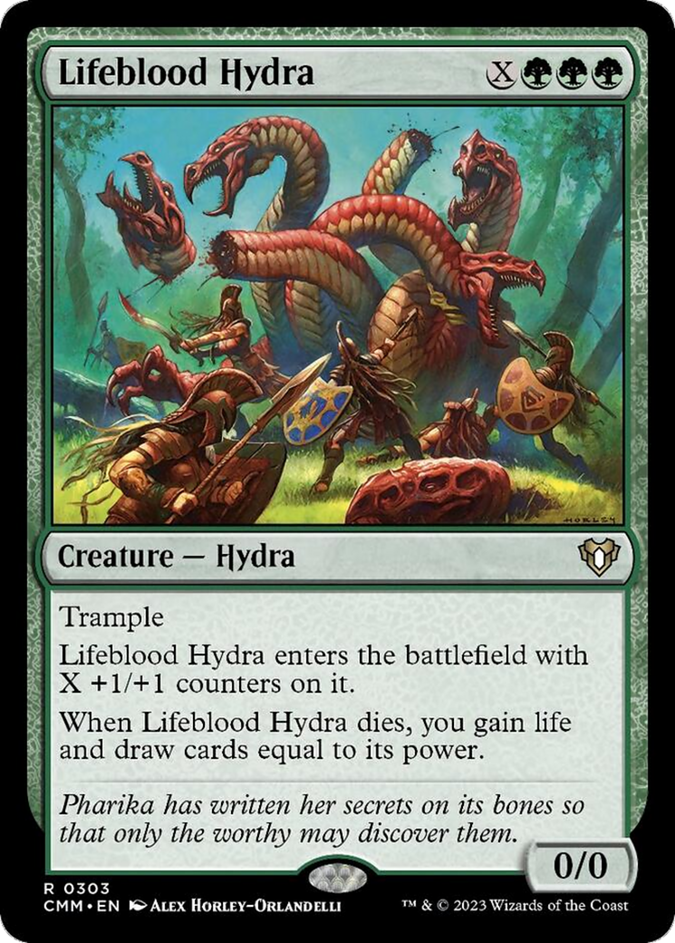 Lifeblood Hydra [Commander Masters] | Spectrum Games