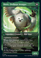 Doric, Nature's Warden // Doric, Owlbear Avenger [Secret Lair Drop Series] | Spectrum Games