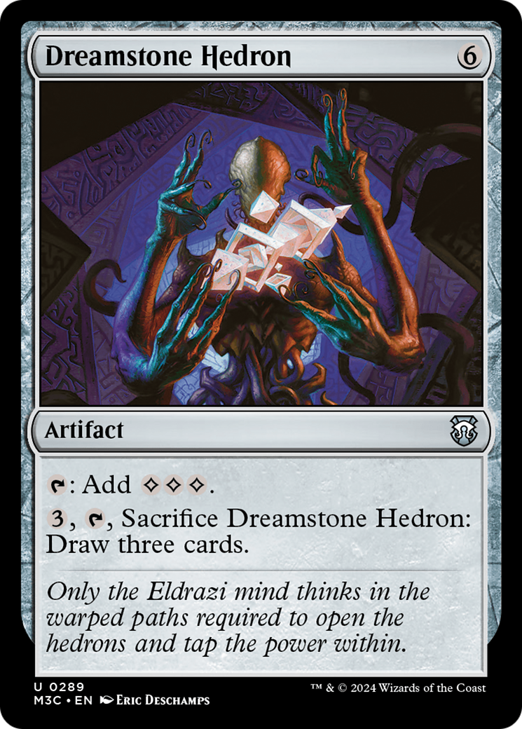 Dreamstone Hedron (Ripple Foil) [Modern Horizons 3 Commander] | Spectrum Games