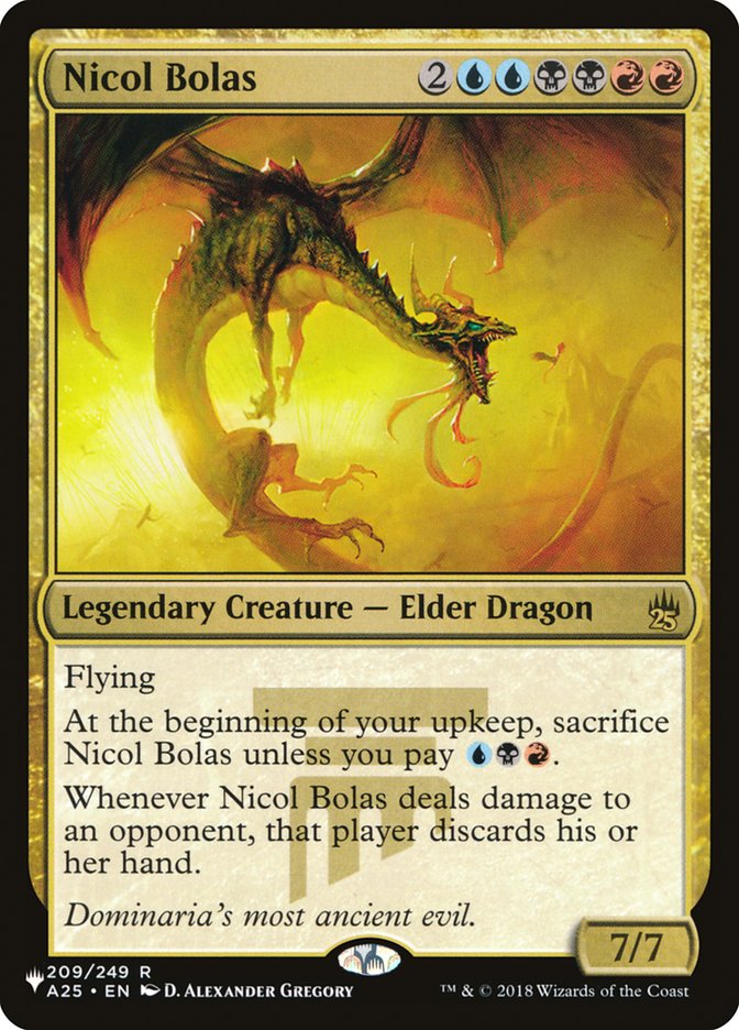 Nicol Bolas [The List] | Spectrum Games