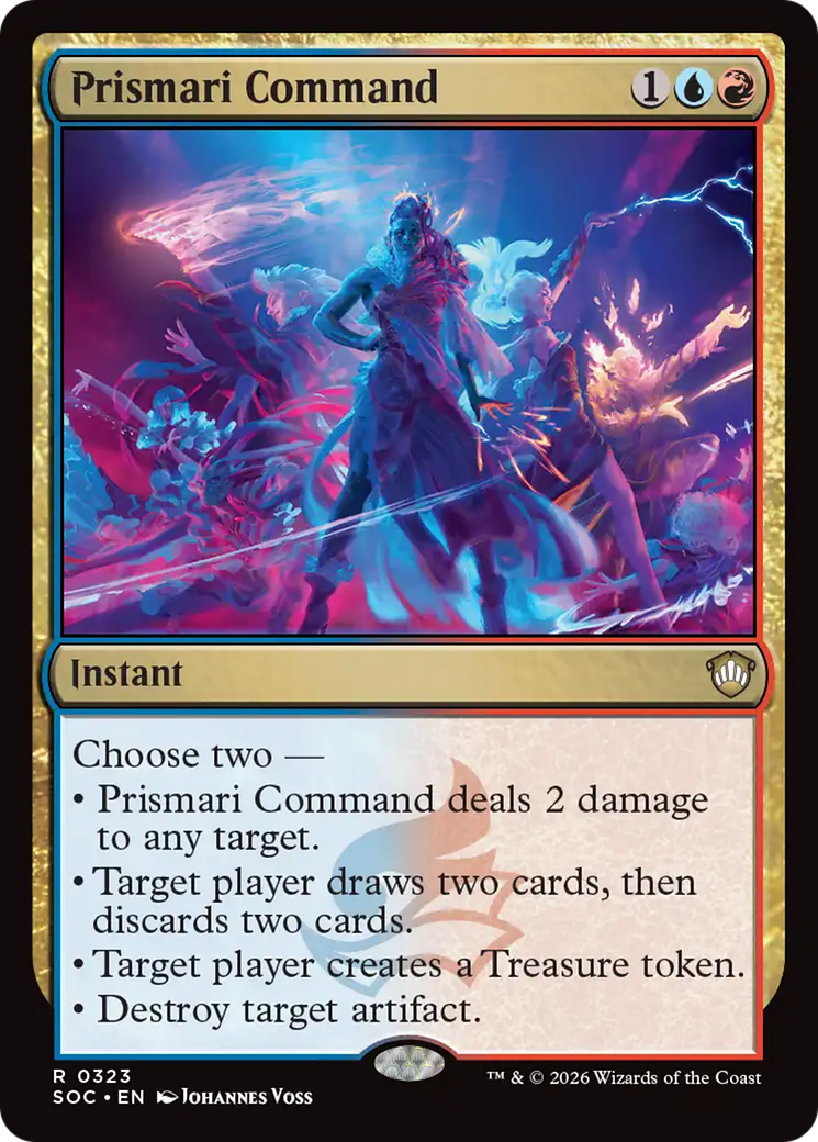 Prismari Command [Secrets of Strixhaven Commander] | Spectrum Games