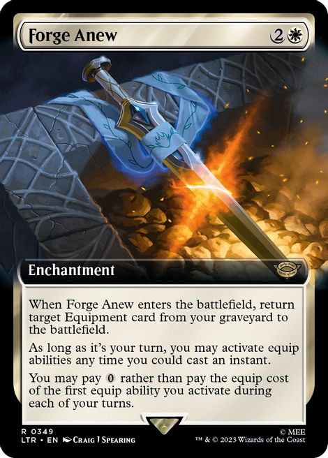 Forge Anew (Extended Art) [The Lord of the Rings: Tales of Middle-Earth] | Spectrum Games