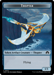 Phyrexian Germ // Thopter Double-Sided Token [Modern Horizons 3 Tokens] | Spectrum Games