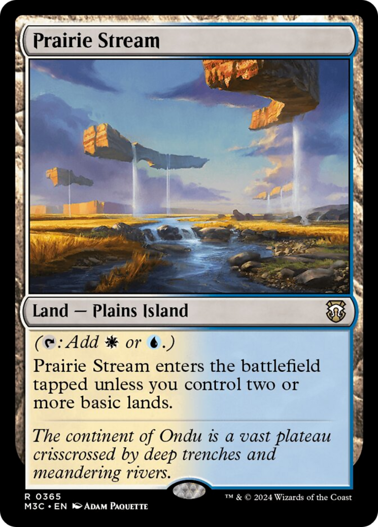 Prairie Stream [Modern Horizons 3 Commander] | Spectrum Games