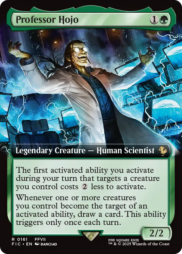 Professor Hojo (Extended Art) [FINAL FANTASY Commander] | Spectrum Games
