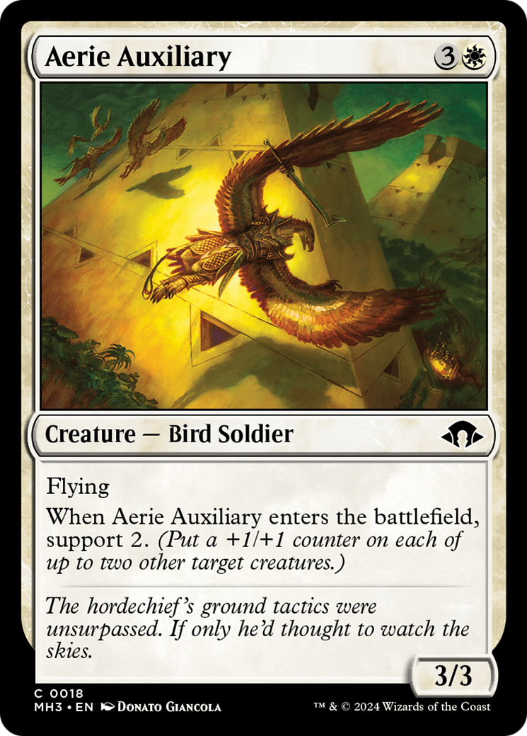 Aerie Auxiliary [Modern Horizons 3] | Spectrum Games