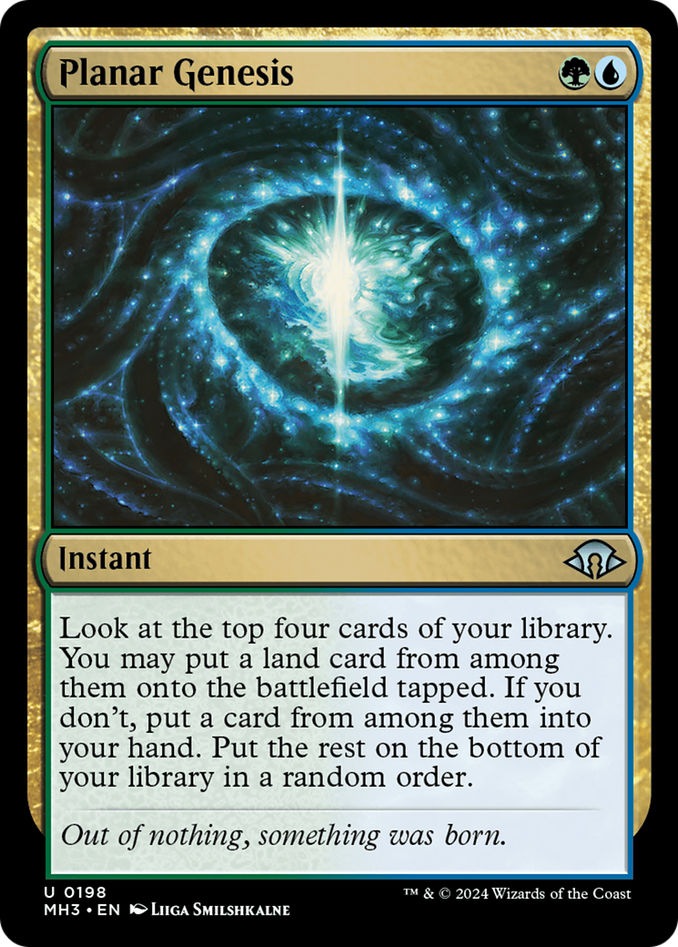 Planar Genesis [Modern Horizons 3] | Spectrum Games
