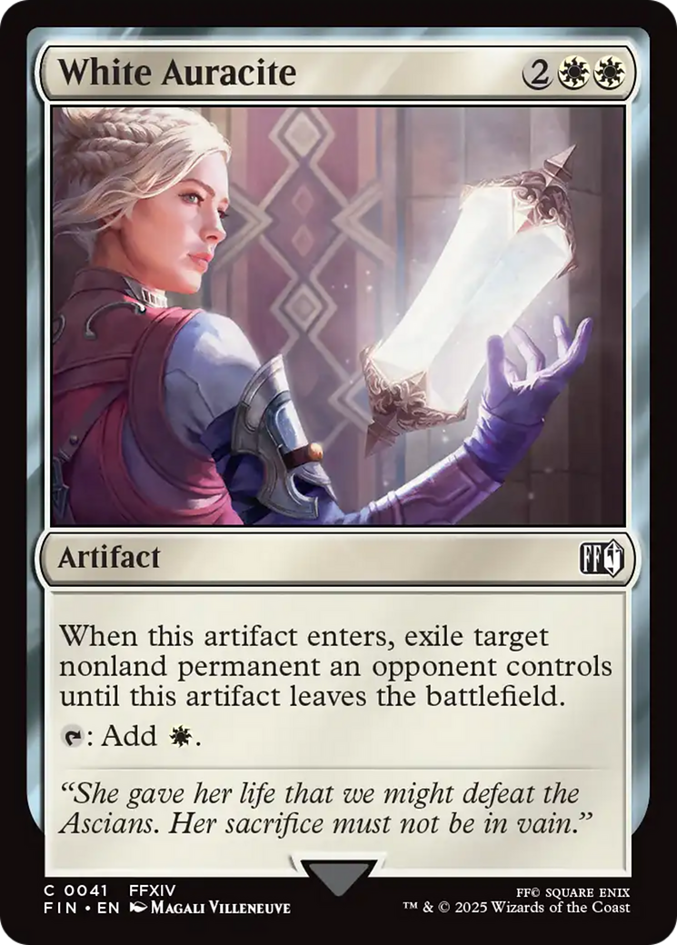 White Auracite [FINAL FANTASY] | Spectrum Games