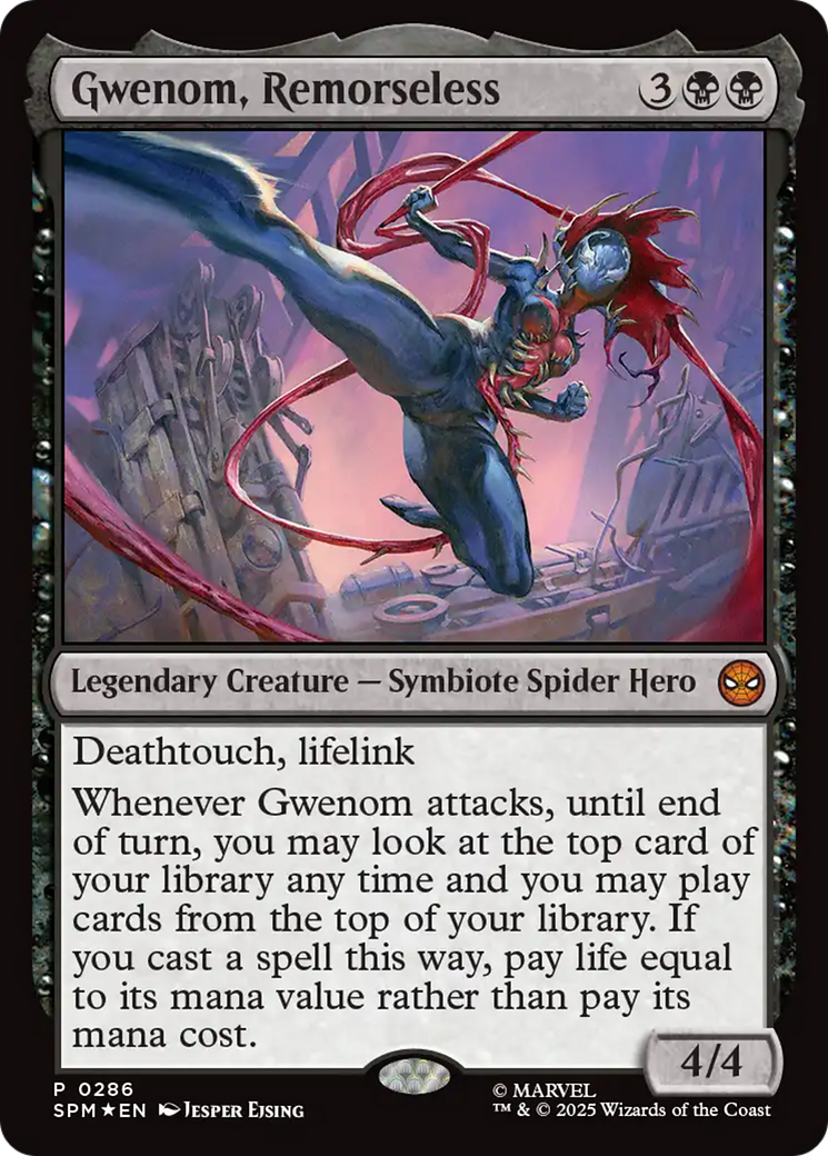Gwenom, Remorseless [Marvel's Spider-Man Promos] | Spectrum Games