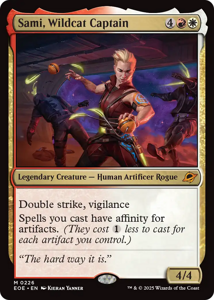 Sami, Wildcat Captain [Edge of Eternities] | Spectrum Games