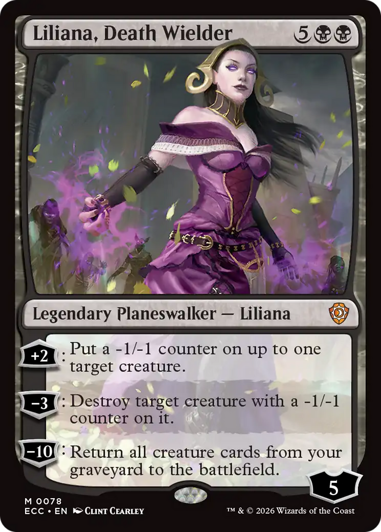 Liliana, Death Wielder [Lorwyn Eclipsed Commander] | Spectrum Games
