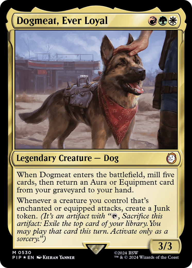 Dogmeat, Ever Loyal (Surge Foil) [Fallout] | Spectrum Games