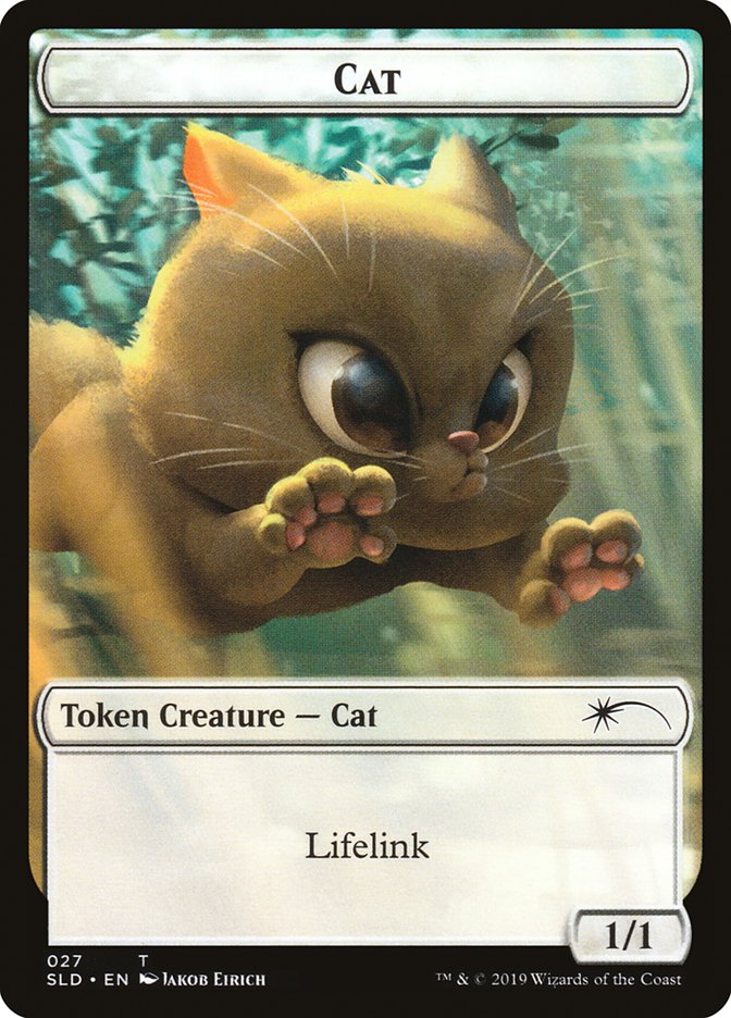 Cat (27) // Cat (28) Double-Sided Token [Secret Lair Drop Series] | Spectrum Games