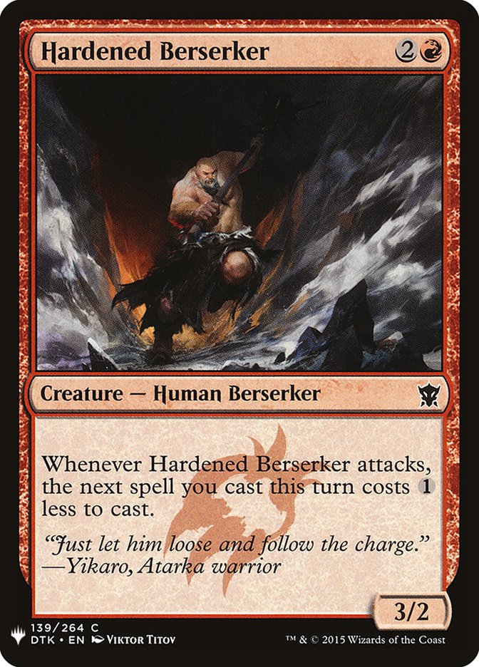Hardened Berserker [Mystery Booster] | Spectrum Games