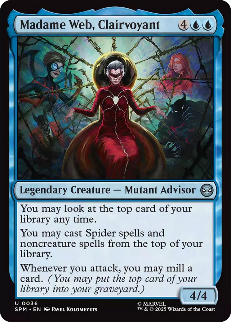 Madame Web, Clairvoyant [Marvel's Spider-Man] | Spectrum Games