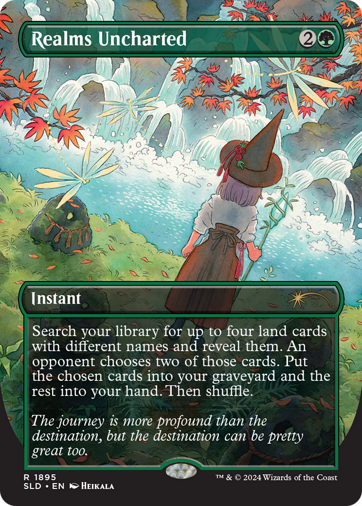 Realms Uncharted (Rainbow Foil) [Secret Lair Drop Series] | Spectrum Games