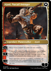 Ajani, Nacatl Pariah // Ajani, Nacatl Avenger [Modern Horizons 3] | Spectrum Games