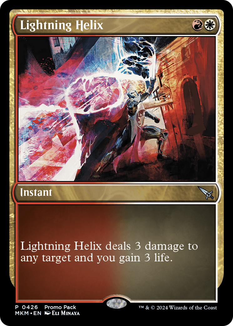 Lightning Helix (Promo Pack) [Murders at Karlov Manor Promos] | Spectrum Games