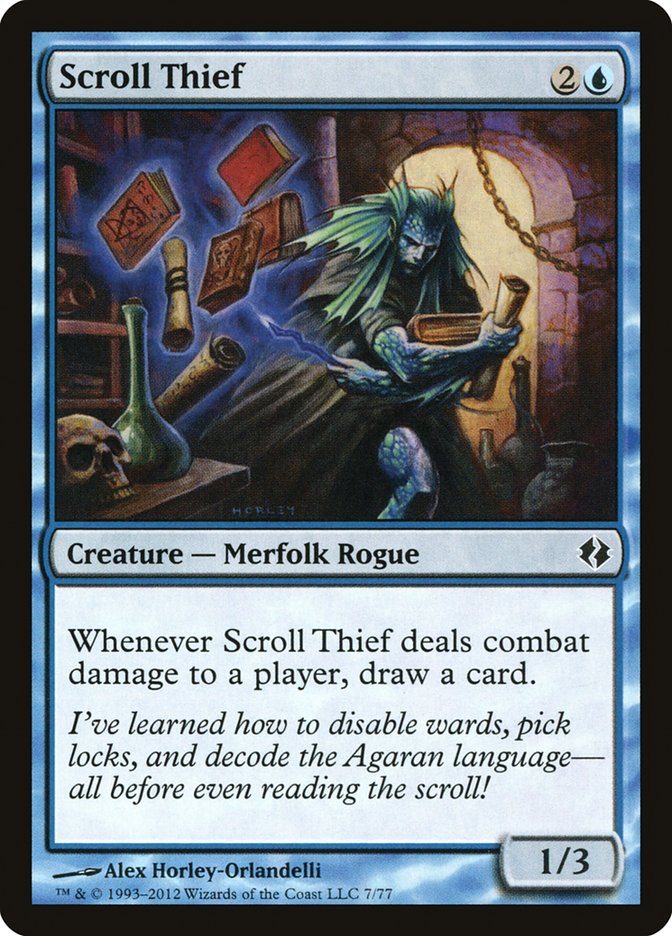 Scroll Thief [Duel Decks: Venser vs. Koth] | Spectrum Games