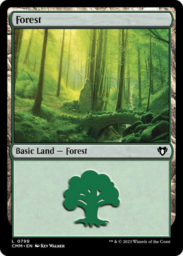 Forest (799) [Commander Masters] | Spectrum Games