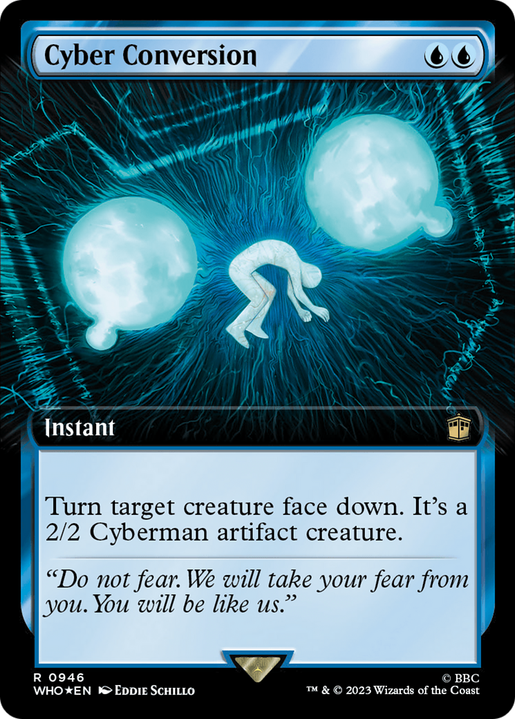 Cyber Conversion (Extended Art) (Surge Foil) [Doctor Who] | Spectrum Games