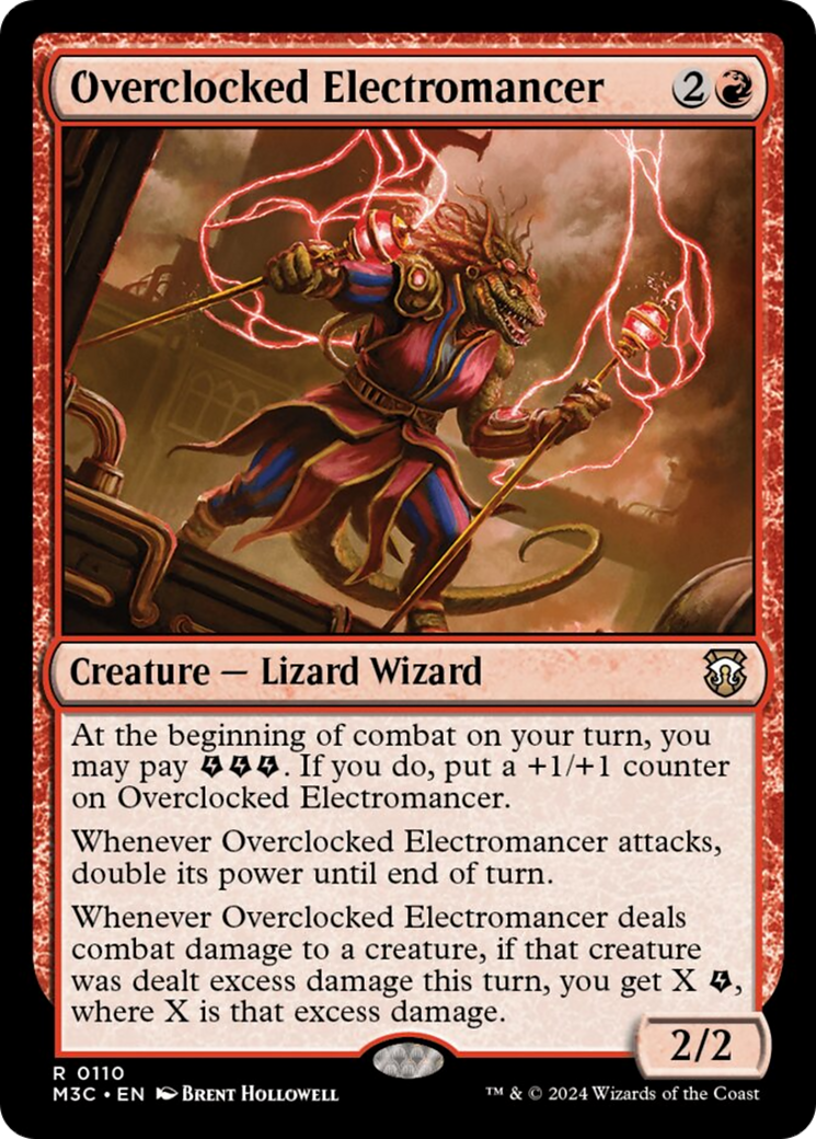 Overclocked Electromancer [Modern Horizons 3 Commander] | Spectrum Games