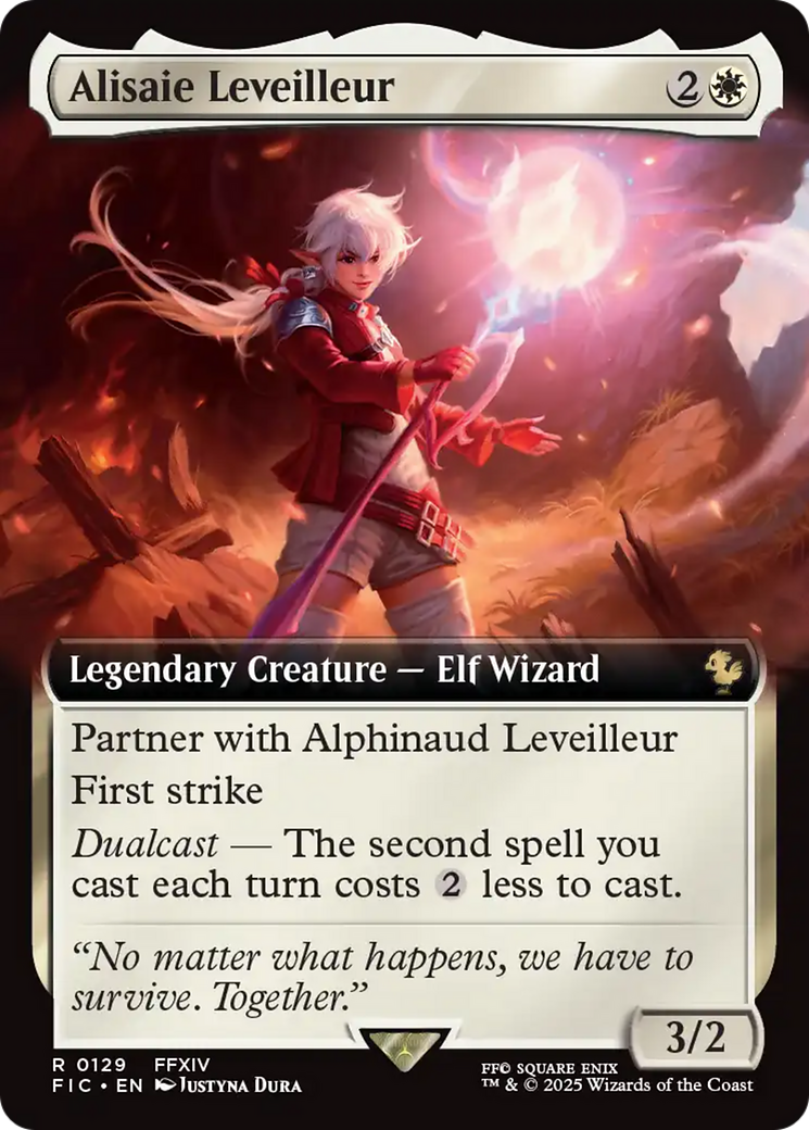 Alisaie Leveilleur (Extended Art) [FINAL FANTASY Commander] | Spectrum Games