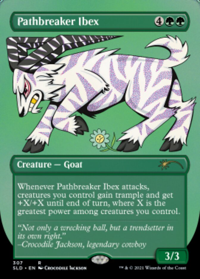 Pathbreaker Ibex (Borderless) [Secret Lair Drop Series] | Spectrum Games