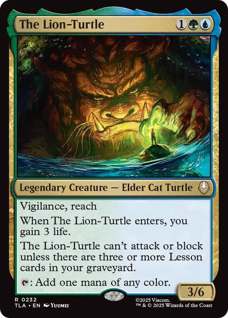 The Lion-Turtle [Avatar: The Last Airbender] | Spectrum Games
