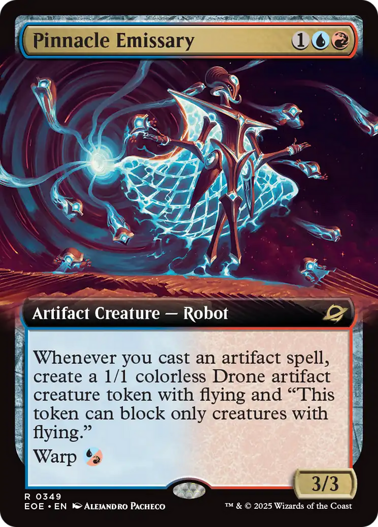 Pinnacle Emissary (Extended Art) [Edge of Eternities] | Spectrum Games