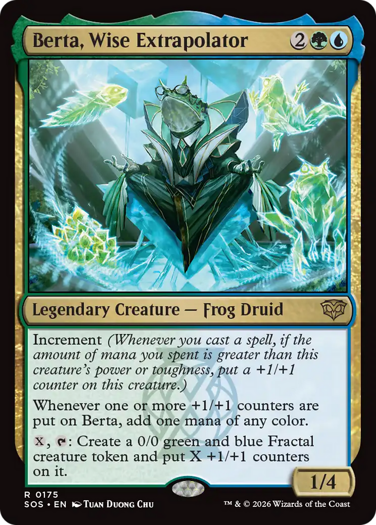 Berta, Wise Extrapolator [Secrets of Strixhaven] | Spectrum Games