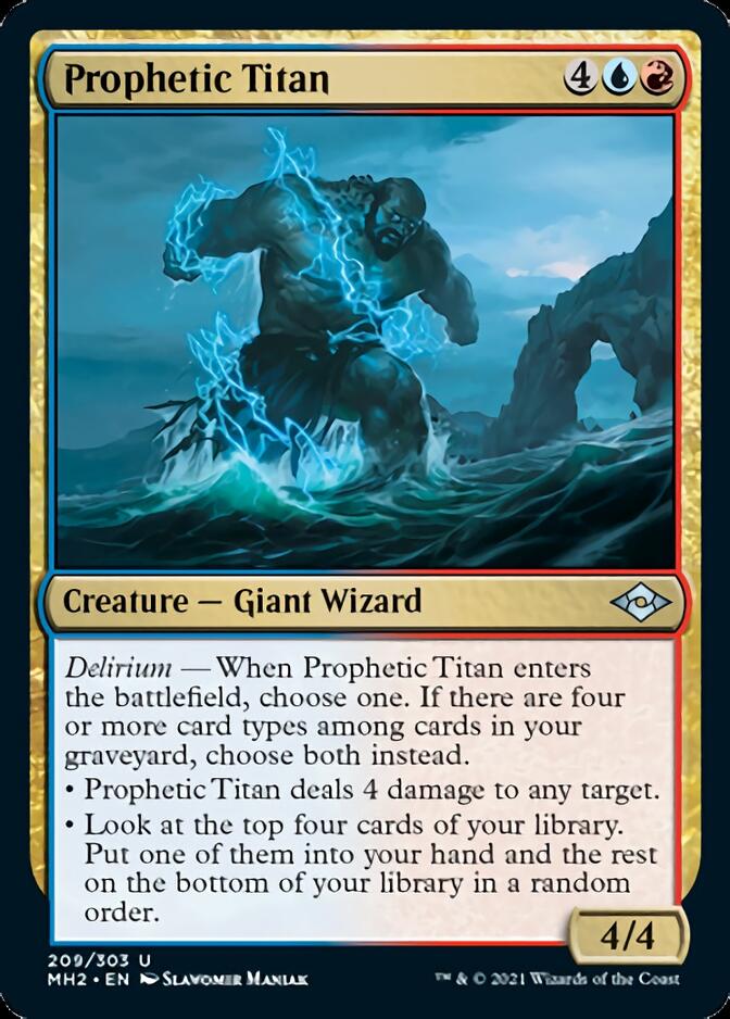 Prophetic Titan [Modern Horizons 2] | Spectrum Games