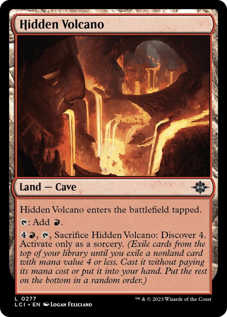 Hidden Volcano [The Lost Caverns of Ixalan] | Spectrum Games