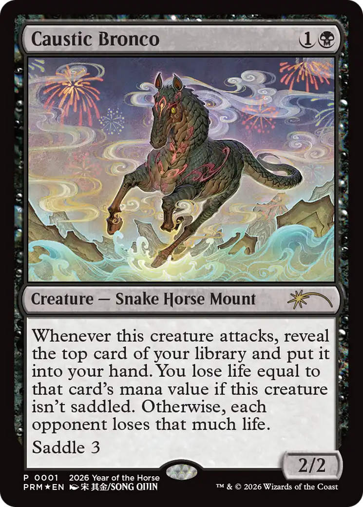 Caustic Bronco (Year of the Horse 2026) [Standard Showdown Promos] | Spectrum Games