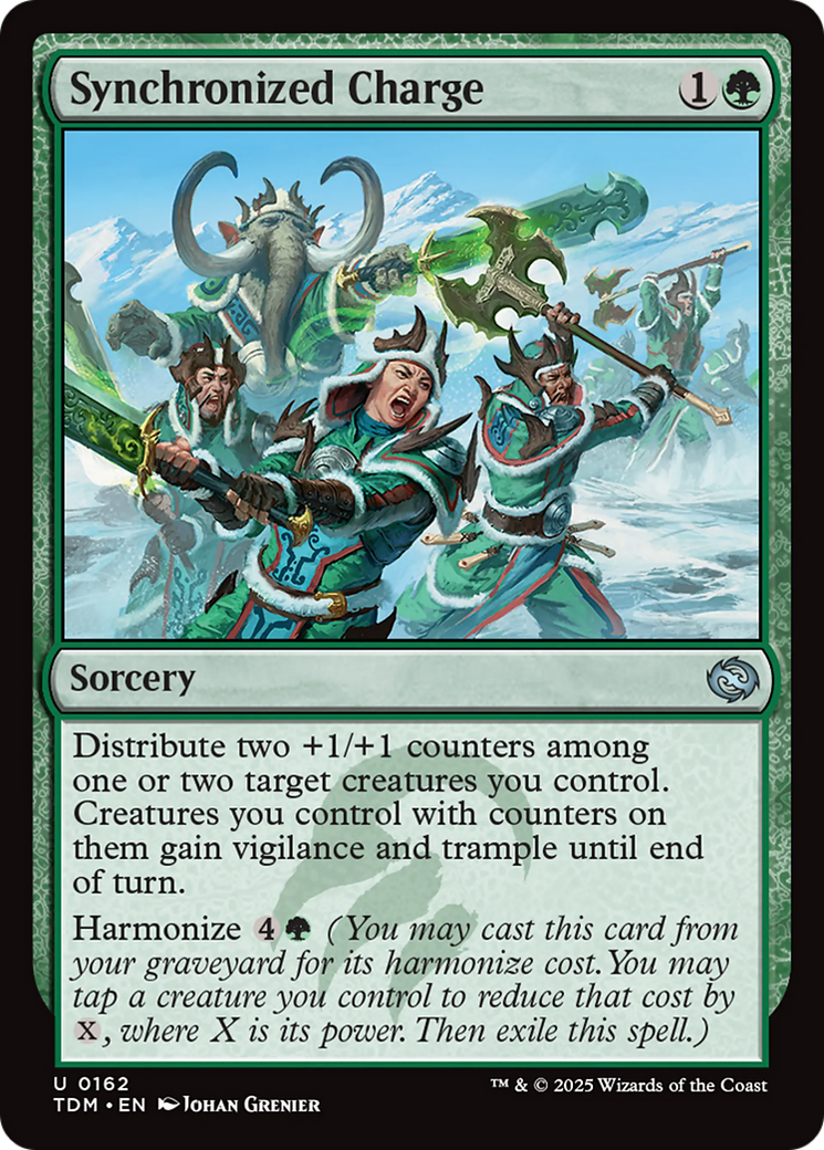 Synchronized Charge [Tarkir: Dragonstorm] | Spectrum Games