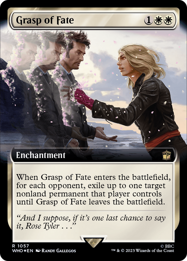 Grasp of Fate (Extended Art) (Surge Foil) [Doctor Who] | Spectrum Games