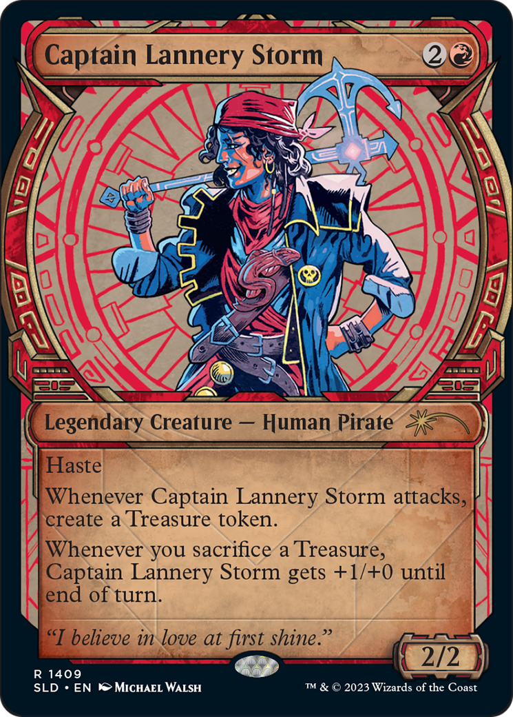 Captain Lannery Storm [Secret Lair Drop Series] | Spectrum Games