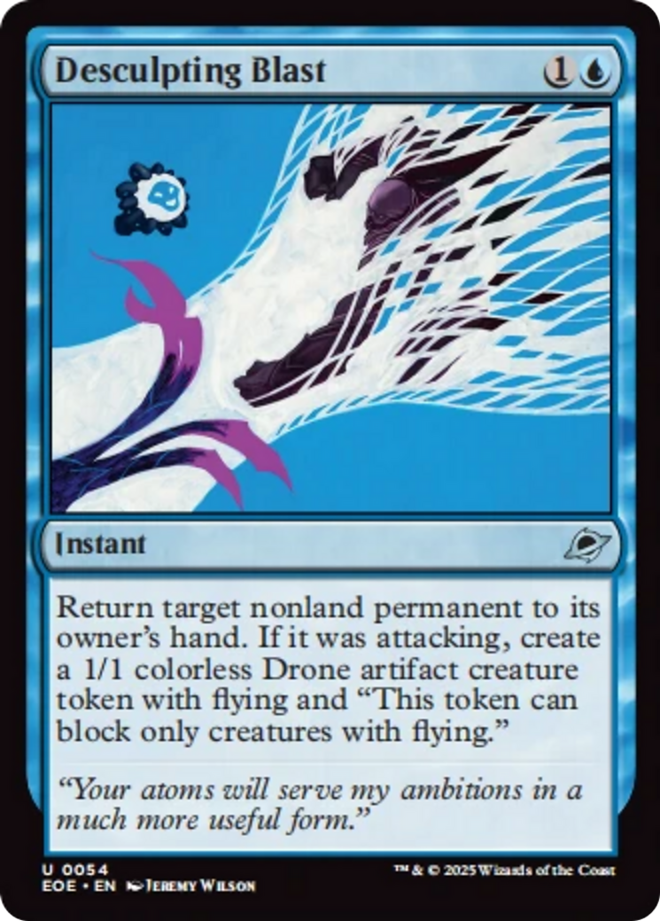 Desculpting Blast [Edge of Eternities] | Spectrum Games