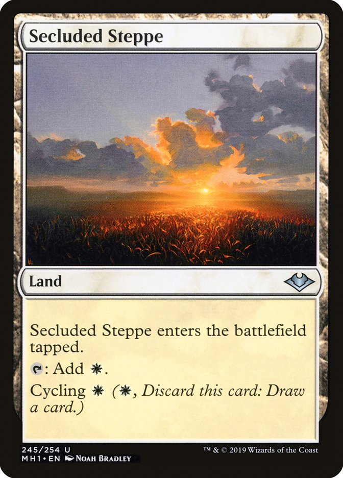 Secluded Steppe [Modern Horizons] | Spectrum Games