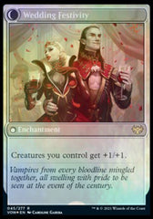 Wedding Announcement // Wedding Festivity [Innistrad: Crimson Vow Prerelease Promos] | Spectrum Games