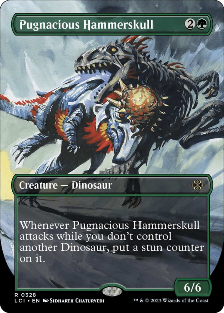 Pugnacious Hammerskull (Borderless) [The Lost Caverns of Ixalan] | Spectrum Games