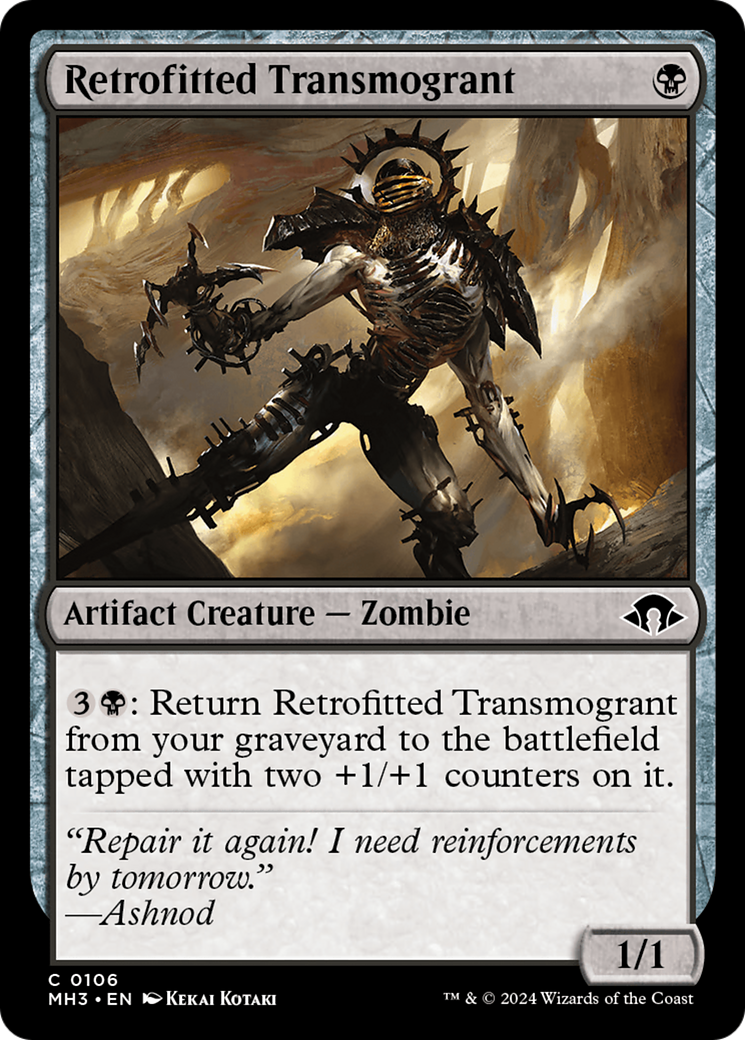 Retrofitted Transmogrant [Modern Horizons 3] | Spectrum Games