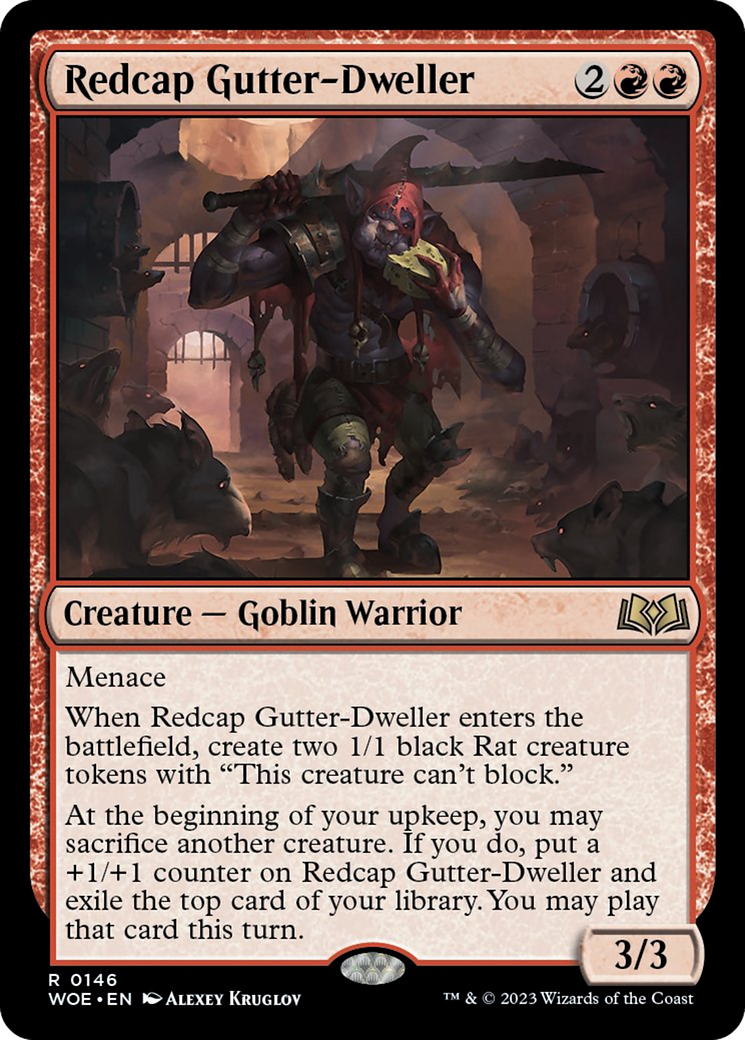 Redcap Gutter-Dweller [Wilds of Eldraine] | Spectrum Games