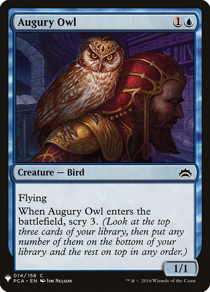 Augury Owl [Mystery Booster] | Spectrum Games