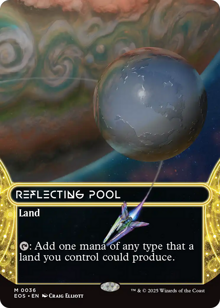 Reflecting Pool (0036) (Borderless) [Edge of Eternities: Stellar Sights] | Spectrum Games