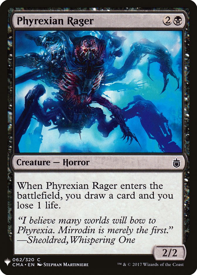 Phyrexian Rager [Mystery Booster] | Spectrum Games