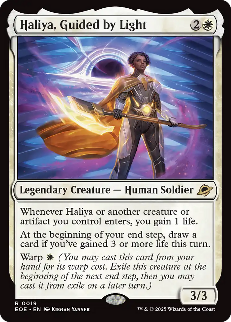 Haliya, Guided by Light [Edge of Eternities] | Spectrum Games