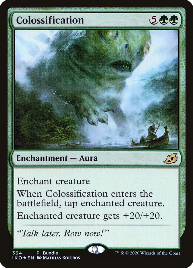 Colossification (364) [Ikoria: Lair of Behemoths Promos] | Spectrum Games