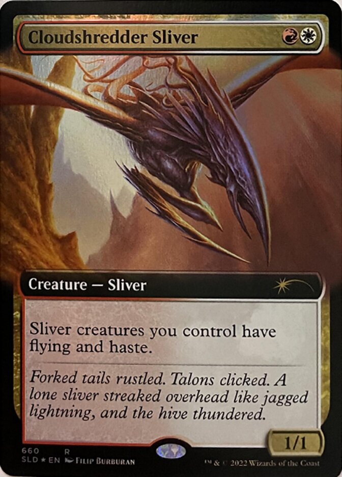 Cloudshredder Sliver (Extended Art) [Secret Lair Drop Promos] | Spectrum Games