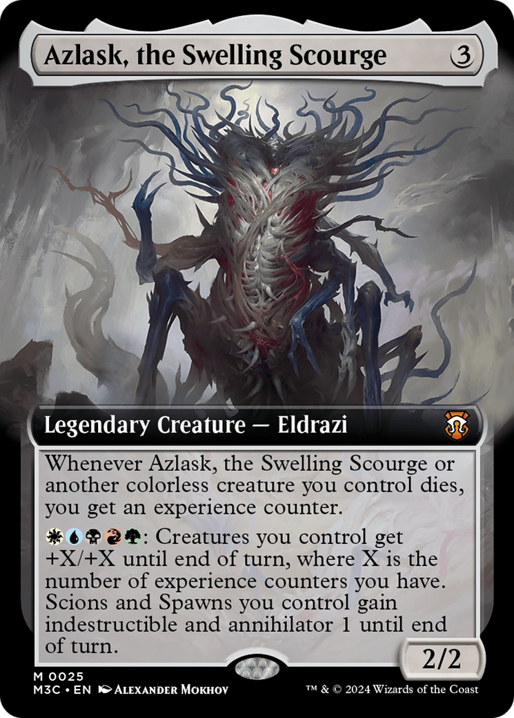 Azlask, the Swelling Scourge (Extended Art) [Modern Horizons 3 Commander] | Spectrum Games